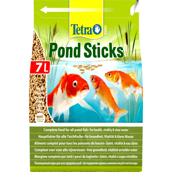 Корм для рыб прудовых Tetra Pond Sticks 7л (палочки, 8-12мм)