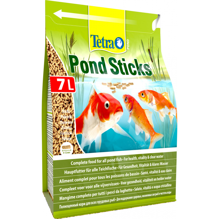 Корм для рыб прудовых Tetra Pond Sticks 7л (палочки, 8-12мм)