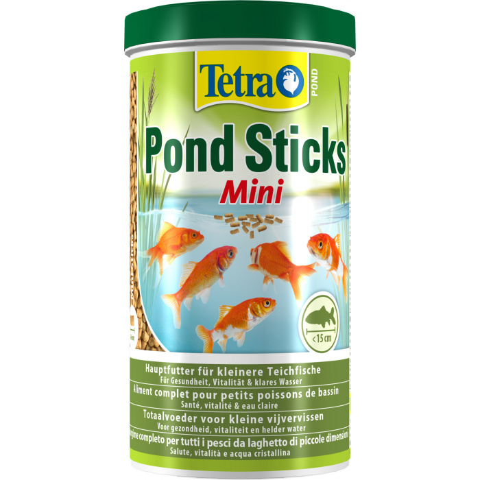 Корм для рыб прудовых Tetra Pond Sticks Mini 1л (палочки, 3-6мм)