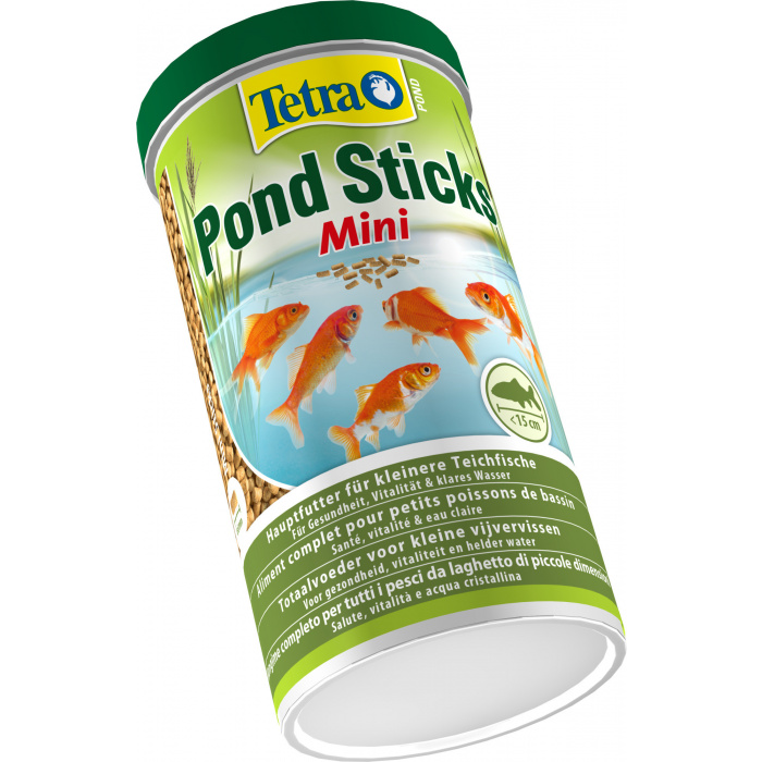 Корм для рыб прудовых Tetra Pond Sticks Mini 1л (палочки, 3-6мм)