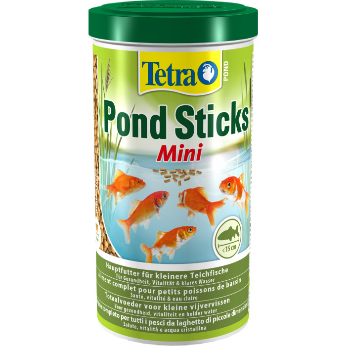 Корм для рыб прудовых Tetra Pond Sticks Mini 1л (палочки, 3-6мм)