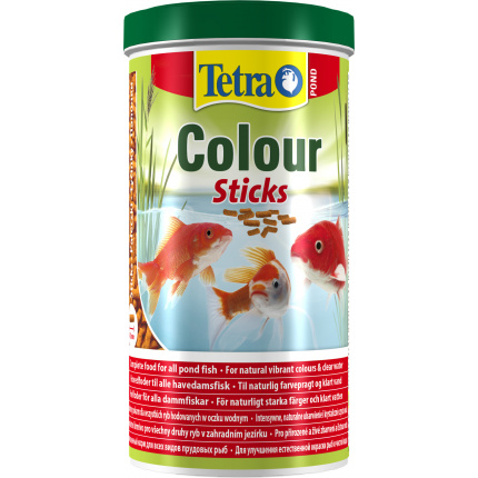 Корм для рыб прудовых Tetra Pond Colour Sticks 1л (палочки, 8-12мм)