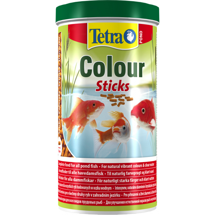 Корм для рыб прудовых Tetra Pond Colour Sticks 1л (палочки, 8-12мм)