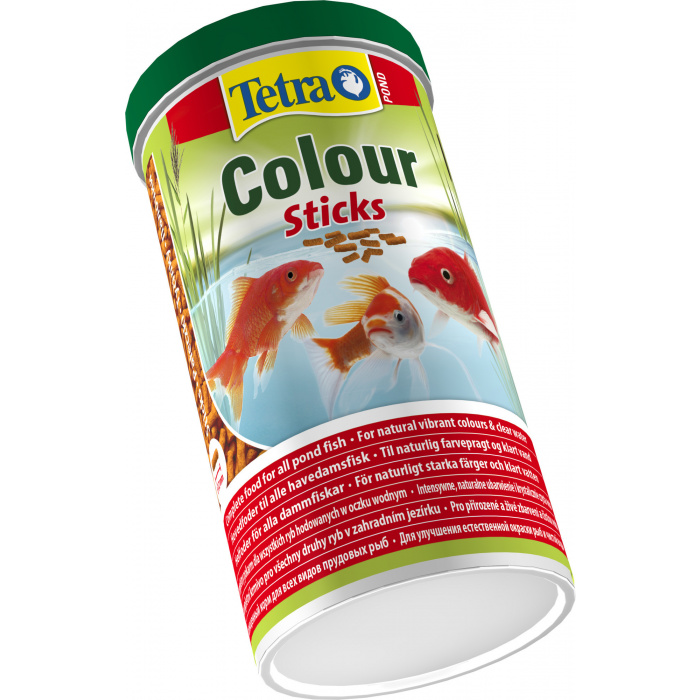 Корм для рыб прудовых Tetra Pond Colour Sticks 1л (палочки, 8-12мм)