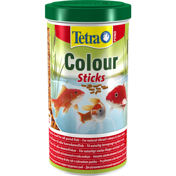 Корм для рыб прудовых Tetra Pond Colour Sticks 1л (палочки, 8-12мм)