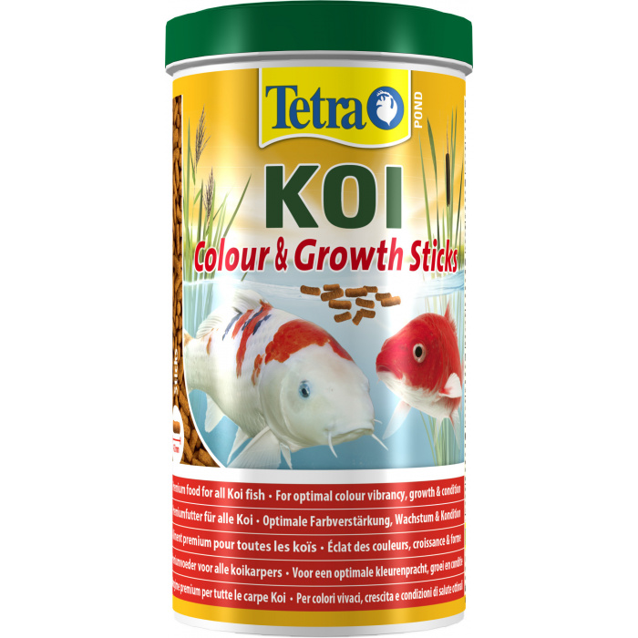 Корм для рыб прудовых Tetra Pond KOI Color & Growth Sticks 1л (палочки, 8-12мм)