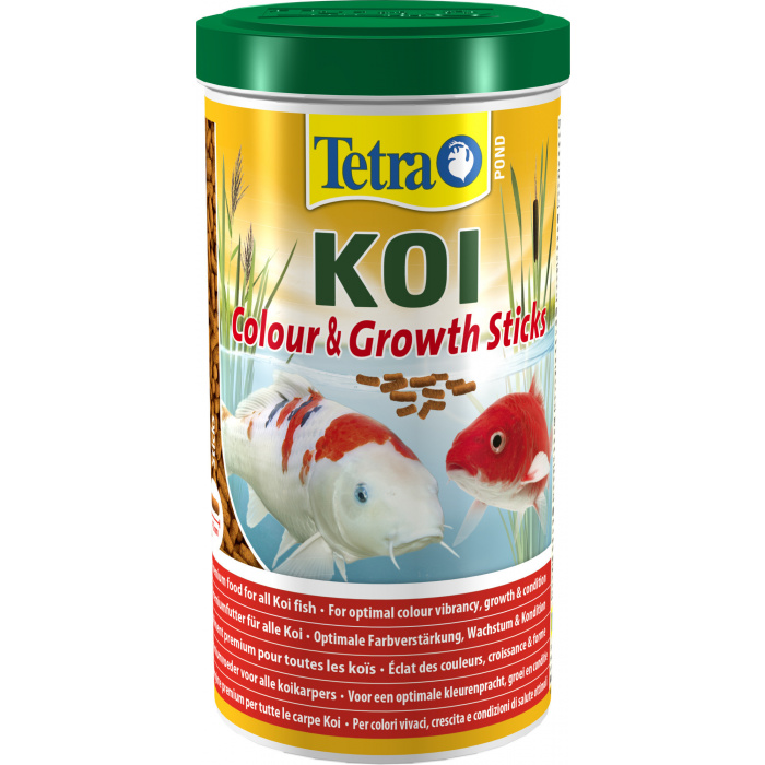 Корм для рыб прудовых Tetra Pond KOI Color & Growth Sticks 1л (палочки, 8-12мм)