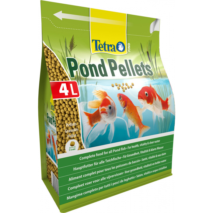 Корм для рыб прудовых Tetra Pond Pellets 4л (шарики, 5-6мм)