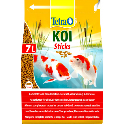 Корм для рыб прудовых Tetra Pond KOI Sticks 7л (палочки, 12-15мм)