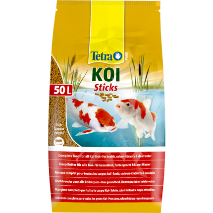 Корм для рыб прудовых Tetra Pond KOI Sticks 50л (палочки, 12-15мм)