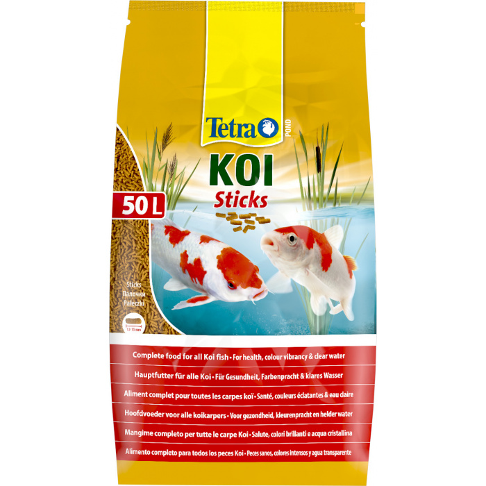 Корм для рыб прудовых Tetra Pond KOI Sticks 50л (палочки, 12-15мм)