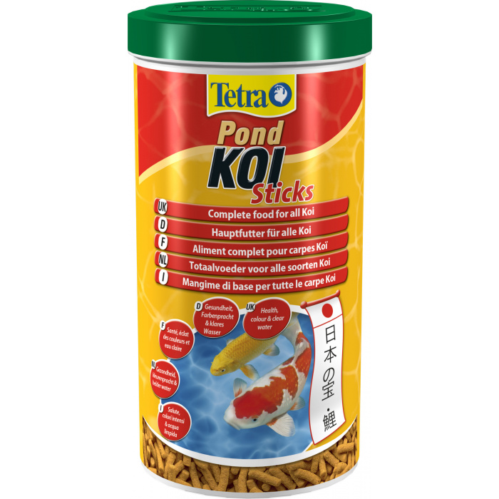 Корм для рыб прудовых Tetra Pond KOI Sticks 1л (палочки, 12-15мм)