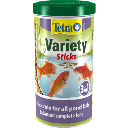 Корм для рыб прудовых Tetra Pond Variety Sticks 1л (палочки, 8-15мм)