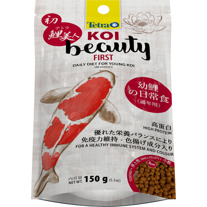 Корм для рыб прудовых Tetra Pond KOI Beauty First Pellets 150г (шарики, 4мм)