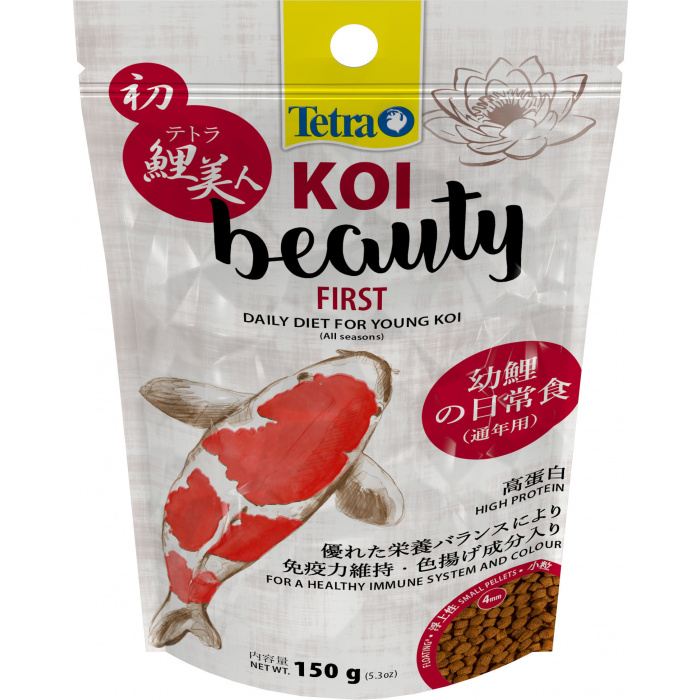 Корм для рыб прудовых Tetra Pond KOI Beauty First Pellets 150г (шарики, 4мм)