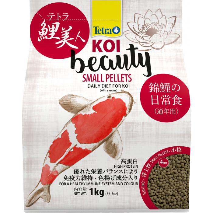 Корм для рыб прудовых Tetra Pond KOI Beauty Small Pellets 4л (шарики, 4мм)