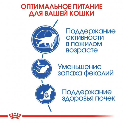 Корм Royal Canin Indoor 7+ для пожилых домашних кошек 7-12 лет, 1.5 кг