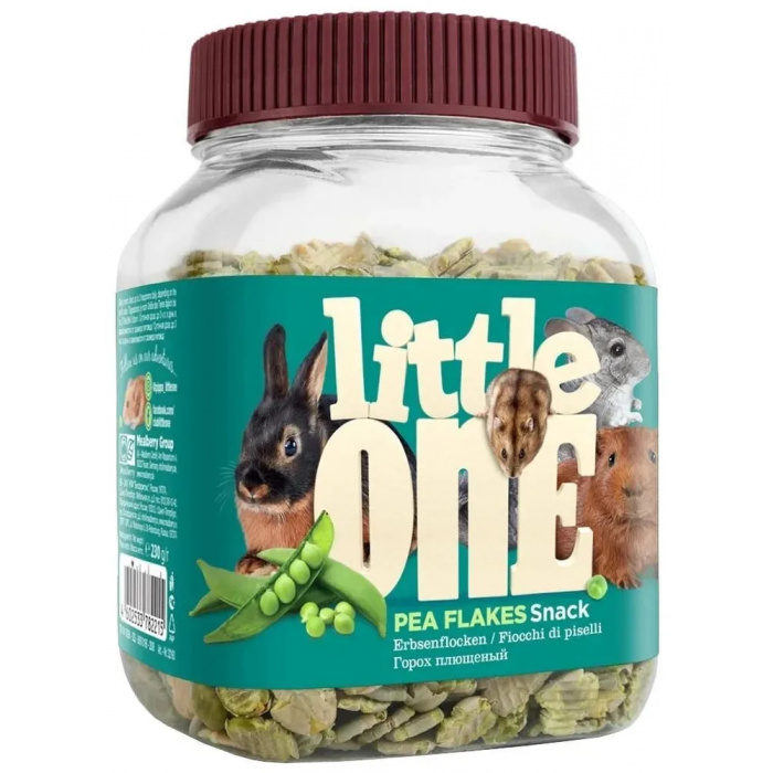 Little One 0,23кг Лакомство Плющеный горох для грызунов