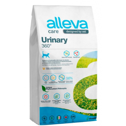 Корм Alleva Care Urinary 360 для кошек, диетический, для растворения струвитных камней, 10 кг