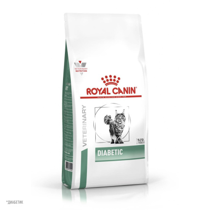 Royal Canin DIABETIC (ДИАБЕТИК) корм ​​сухой для взрослых при сахарном диабете, 400 г.