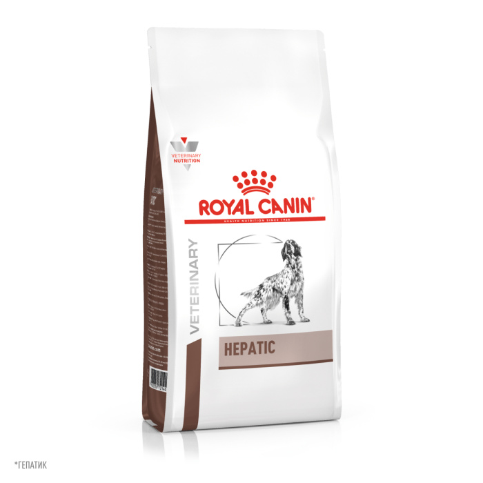 Royal Canin HEPATIC корм ​​сухой для взрослых собак для поддержания функции печени - 1,5 кг.