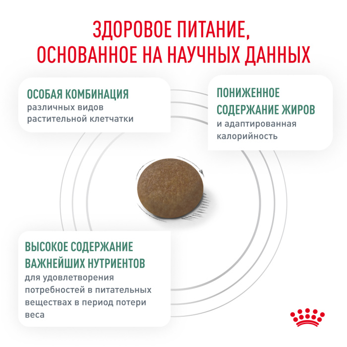 Royal Canin SATIETY WEIGHT MANAGEMENT корм сухой для снижения веса, 400 г.