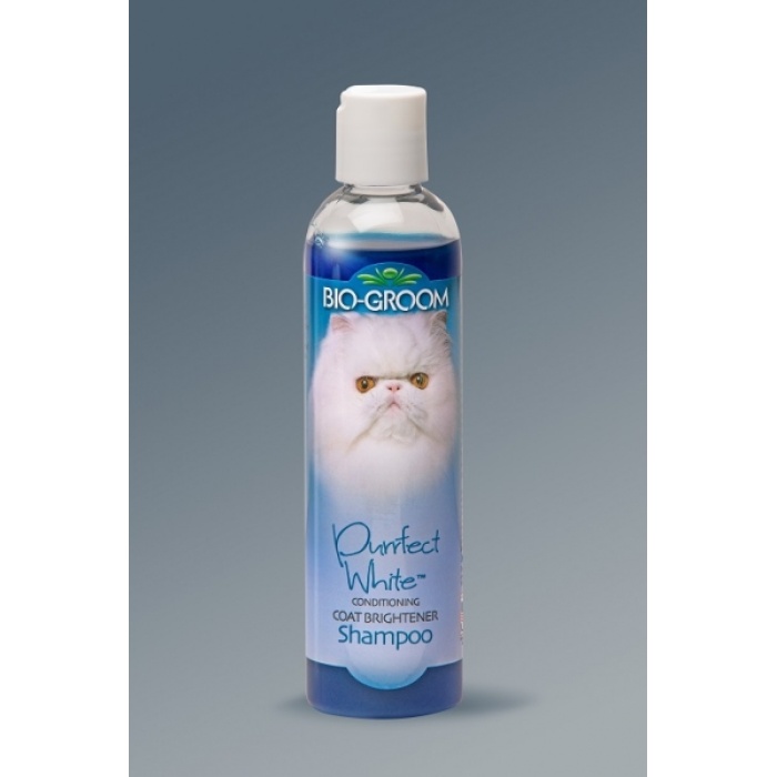 bio groom purrfect white shampoo shampun dlya koshek povishaet yarkost okrasa 237 ml.jpg