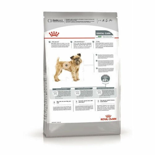 Корм Royal Canin Mini Dental Care для собак малых пород (до 10 кг) с повышенной чувствительностью зубов, 1 кг