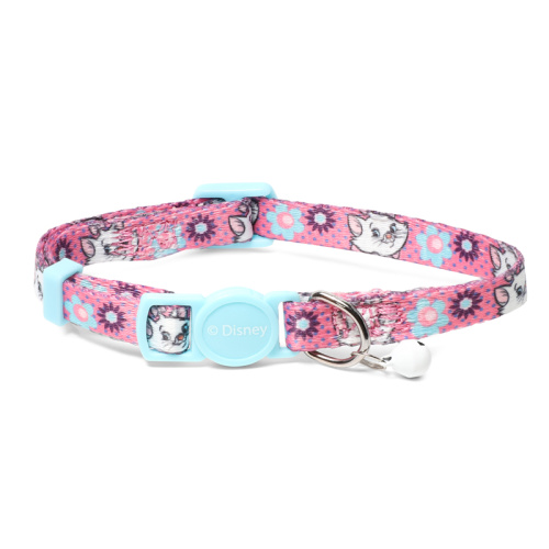Ошейник нейлоновый для кошек Disney Marie голубой XS, 10*180-270мм, Triol-Disney