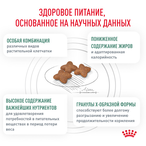 Royal Canin SATIETY WEIGHT MANAGEMENT корм ​​сухой для собак для снижения веса - 1,5 кг.